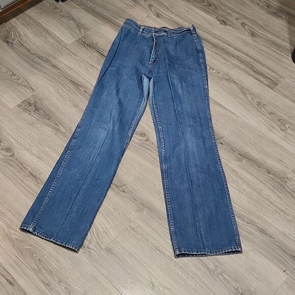 GUC Vintage Sparrow HIGH Rise Straight Jeans - Picture 2 of 7